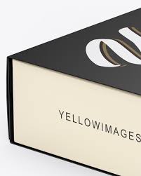 Download Paper Box Mockup In Box Mockups On Yellow Images Object Mockups