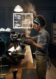 Coffee Snob Barista Man Making Perfect Cup In Trendy Cafe With Afro Coffee Barista Photography Coffee Shop Photography Coffee Photography