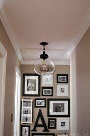 Ceiling lighting is practical in nature, but capital lighting has added style to create functional beauty in all our ceiling lighting fixtures. Little House Of Four Creating A Beautiful Home One Thrifty Project At A Time Hallway Lighting Hallway Light Fixtures Living Room Lighting