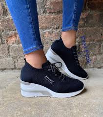 We did not find results for: Mustang Ladies Knitted Wedge Sneaker Navy Fred Funk