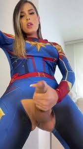 🔥 Jhenna Greey is the best Captain Marvel (gif) : Shemale...