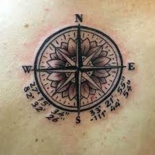 Custom coordinates tattoos, mother's day gift for her, temporary tattoo, personalized number tattoos, matching coordinate tattoos for mom happytatts. Compasstattoo Compass Tattoo Latitude Longitude Tattoo Coordinates Tattoo