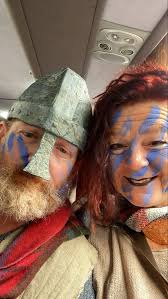 Good luck to the LLANGWM VIKINGS! All the way from Pembrokeshire West  Wales! Smash it guys! X