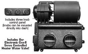 Chevy Parts Heater Vintage Air Compact Gen Ii Heater With Defrost Electronic C