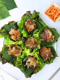 Thank you, charlie ~ basking ridge, nj. Korean Pork Belly Lettuce Wraps 15 Min Recipe Christie At Home