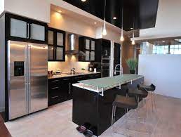 Linear minimalist design to create a personalized space and the atmosphere kitchen. 28 Kitchen Cabinet Ideas With Glass Doors For A Sparkling Modern Home