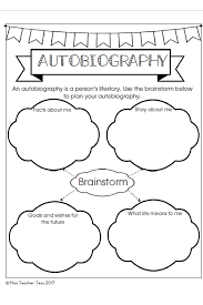 Autobiography Writing Assignment For Grades 4 6 Writing Assignments Writing Craftivity Autobiographies For Kids