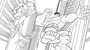 Thor Iron Man Capitan America E Hulk Disegni Da Colorare E