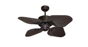 The light kit comes with a painted cased white glass. Gulf Coast 35 Bombay Tropical Ceiling Fan The California Fan Company