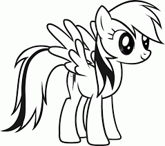 She maintains the weather and clears the skies in ponyville. Print My Little Pony Coloring Pages Coloring Home