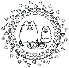 Pusheen Coloring Book Pusheen Pusheen The Cat Kawaii Lover