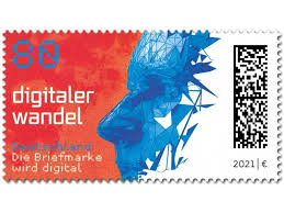 Briefmarke auf großbrief mit fenster : Digitaler Wandel Briefmarke Zu 0 80 10er Bogen Shop Deutsche Post