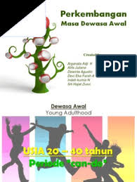 Perkembangan sosioemosional masa dewasa awal. Perkembangan Masa Dewasa Awal