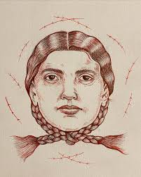 Going through a drawer of sketches I found this small drawing I did in  Oaxaca when Andy and I were teaching a summer session. That was an  incredible time