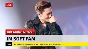 Exo Exol Suho Junmyeon Kpop Comedy Funny Crying Soft Fam Softfam Emotions Love Edit Boygroup Boy Guy G Meme Faces Cute Love Memes Crying Meme