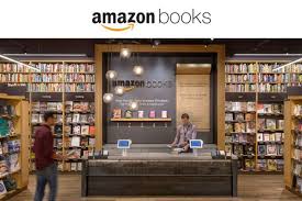 Amazon Bookstore Love That All Their Lower Shelves Show Front Covers Not Spines But Means Limited Space For Physical Books Bookstore Brick And Mortar Amazon