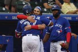 Toronto blue jays beat texas rangers walk off! Uasuhytx8hyxkm