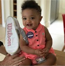 Serena williams played tennis alongside daughter olympia. That Face Is An Ace Inside The Adorable Life Of Serena Williams Daughter Alexis Olympia Venus And Serena Williams Serena Williams Family Serena Williams