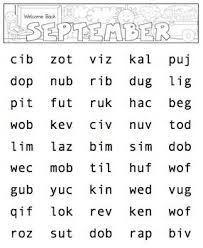 When you're teaching your students their very first words in early literacy lessons, you're taking them on a big journey. 19 Nonsense Words Ideas Nonsense Words Nonsense Words Fluency Reading Intervention