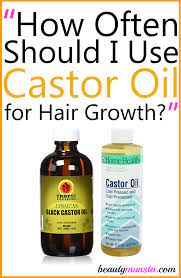 It takes care of almost all normal hair related problems including spit ends,hair thinning and hair loss. How Often Should I Use Castor Oil For Hair Growth Beautymunsta Free Natural Beauty Hacks And More