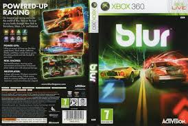 Blur Ntsc Xbox 360 Front Cover Id40541 Xbox Xbox 360 Blur