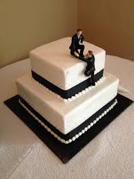 Adorable Cake Topper Of Two Grooms From Billy And Wayne S November Wedding At The Hotel Du Simple Wedding Cake Toppers Wedding Cake Toppers Groom Wedding Cakes