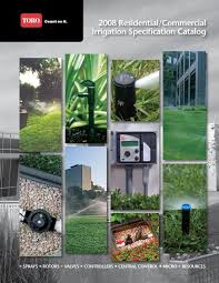Toro super 800 sprinkler head adjustment. 2008 Residential Commercial Irrigation Specification Catalog Toro