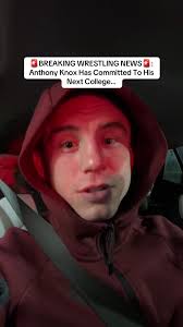 ANTHONY KNOX MAKES COLLEGE COMMITMENT… #wrestling #wrestler  #collegewrestling