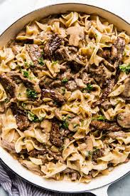 Beef Stroganoff The Modern Proper Recipe Beef Stroganoff Crockpot Stroganoff Recipe Beef Stroganoff