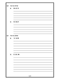 Worksheet Of Lcm Hcf Lcm And Hcm Lcm And Hcm Maths In 2020 Mathematics Worksheets Worksheets Free Printable Math Worksheets
