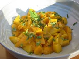 Recette De La Salade De Mangue Ou Kalawangue Balades En Guyane Salade Mangue Recette Salade Mangue