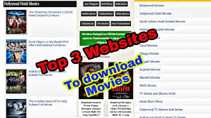 Actors make a lot of money to perform in character for the camera, and directors and crew members pour incredible talent into creating movie magic that makes everythin. Top 3 Websites To Download Movies Free Top Movie Downloading Websites 2020 Nomzitech Youtube