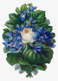 Red white and blue flowers png. Vintage Png Flower Images Isolated Blue Vintage Flower Png Transparent Png 400x555 Free Download On Nicepng
