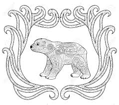 Simply click to download the design that you would like to color.when you are done, we'd love to see your finished work. Hand Drawn Isolated Illustration Of A Baby Polar Bear In Style Royalty Free Cliparts Vectors And Stock Illustration Image 137167038