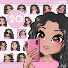 Curly Hair Girl Wall Art