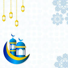 Islamic Background With White And Blue Color Islamic Background Pattern Background Image For Free Download