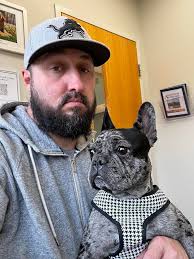 LOST DOG IN LANSING AREA ‼️ 3 year old female black/grey merle french bull  dog. went missing yesterday july 9th, in Dimondale, Mi near Holt road,  Jarvis Rd, and Bailey rd. Please