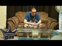 Coffee table fish tanks are luxurious by nature. How To Coffee Table Aquarium Tutorial Youtube