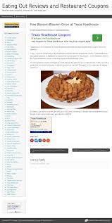 Free Blossom Bloomin Onion At Texas Roadhouse Bloomin Onion Gourmet Dinner Texas Roadhouse