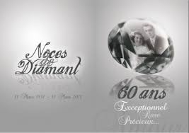 Carte D Anniversaire De Mariage 60 Ans Elegant Carte De Felicitations Noces De Diamant Radio En 2020 Carte Anniversaire De Mariage Noces De Diamant Carte Felicitation