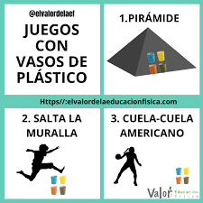 Juegos Con Vasos De Plastico