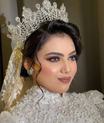 Makeup @nesma__ali_makeup_artist #hair &veil designer & accessories  @saraebrahim_hair_veil_designer