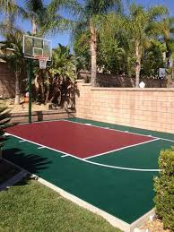 You don't have to worry about gym timings or signup for a court. Dunkstar 20 X 25 Diy Basketball Court Kit Bigfloors