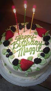 Happy Birthday Maggie Happy Birthday Cake Pictures Birthday Cake With Candles Happy Birthday Cakes