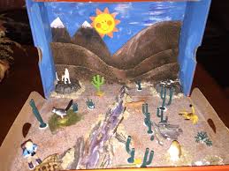 Desert Biome In A Box Desert Ecosystem Shadow Box Diorama Ecosystem Desert Ecosystems Projects Habitats Projects Ecosystems Diorama