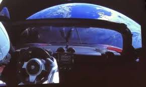 Spacex Beams Cool Video Of Tesla In Space Spacex Falcon Heavy Space Launch System
