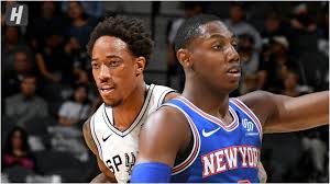 The san antonio spurs will take on the new york knicks at 8:30 p.m. New York Knicks Vs San Antonio Spurs Full Game Highlights October 23 2019 2019 20 Nba Season Youtube