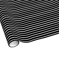 Black And White Striped Wrapping Paper Near Me Black And White Stripe Pattern Gift Wrap Paper Http Www Zazzle Com Black And White Stripe Pattern Gift Wra Patterned Gift Wrap Wrapping Paper Stripes Pattern