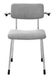 Gispen Model 1235 1236 Een Universele Vierpootstoel Met Armleggers Het Frame Van De Stoel Was Verkrijgbaar In Twee Uitvoeringen Ve Stoelen Interieur Meubels