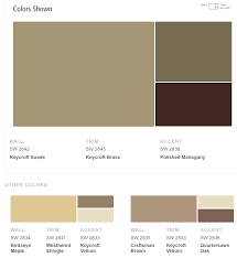 sherwin williams craftsman exterior color schemes in 2019